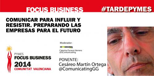 Conferencia sobre la comunicación empresarial. Día de la Persona Emprendedora Comunidad Valenciana 2014