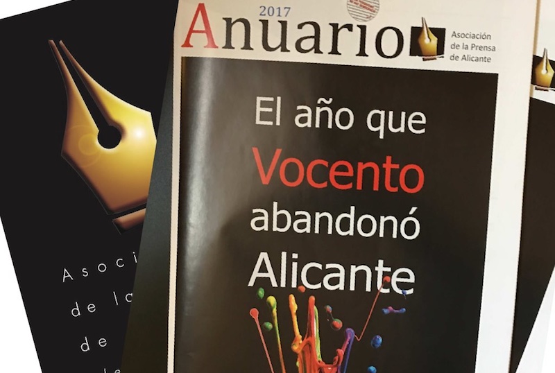 Portada Anuario Asociacion Prensa Alicante 2017